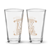 Two clear 16 oz Noz Redna 