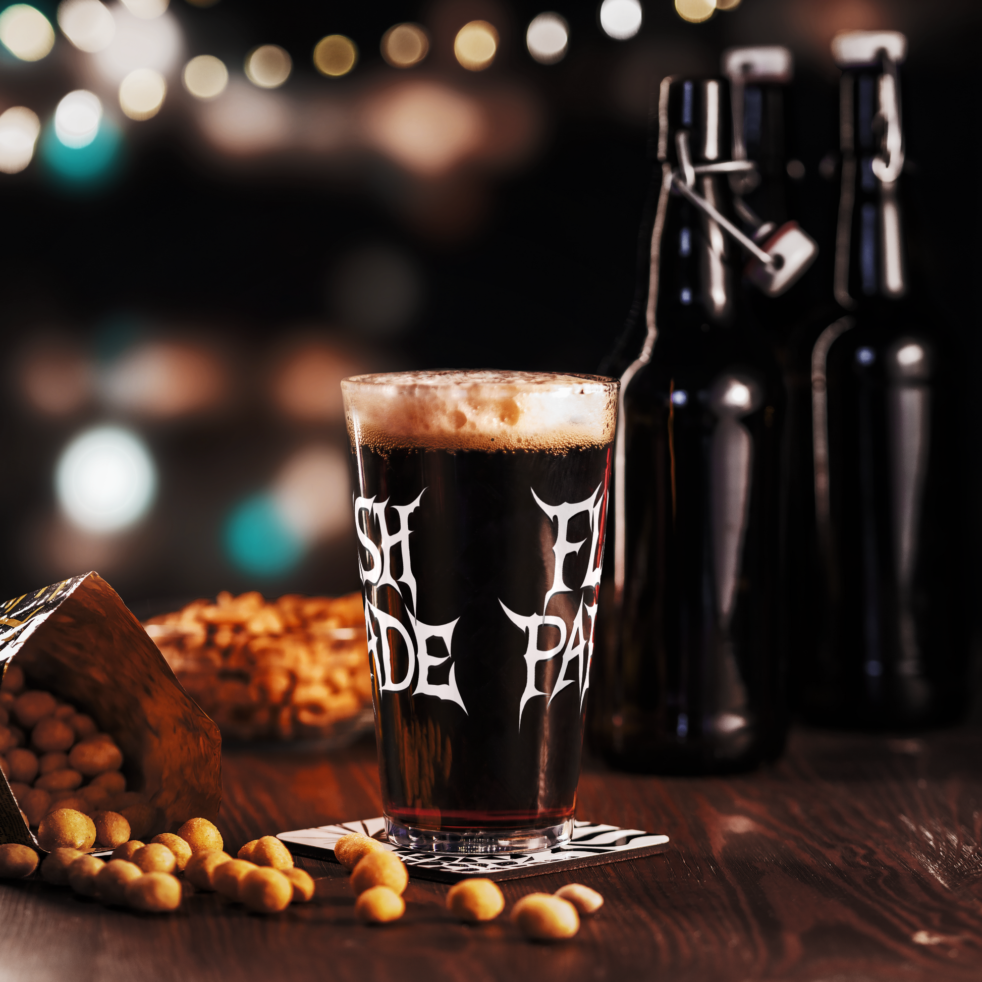 Flesh Parade "Classic Logo" Pint Glass