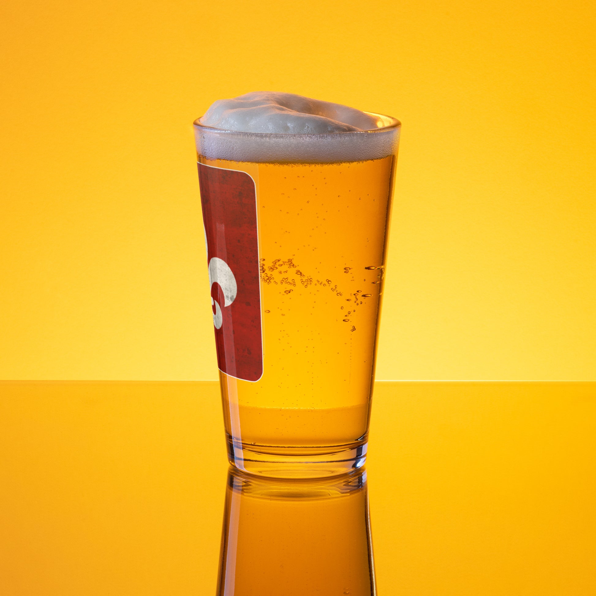 Mainstay Entertainment "Fleur de Lis" Pint Glass