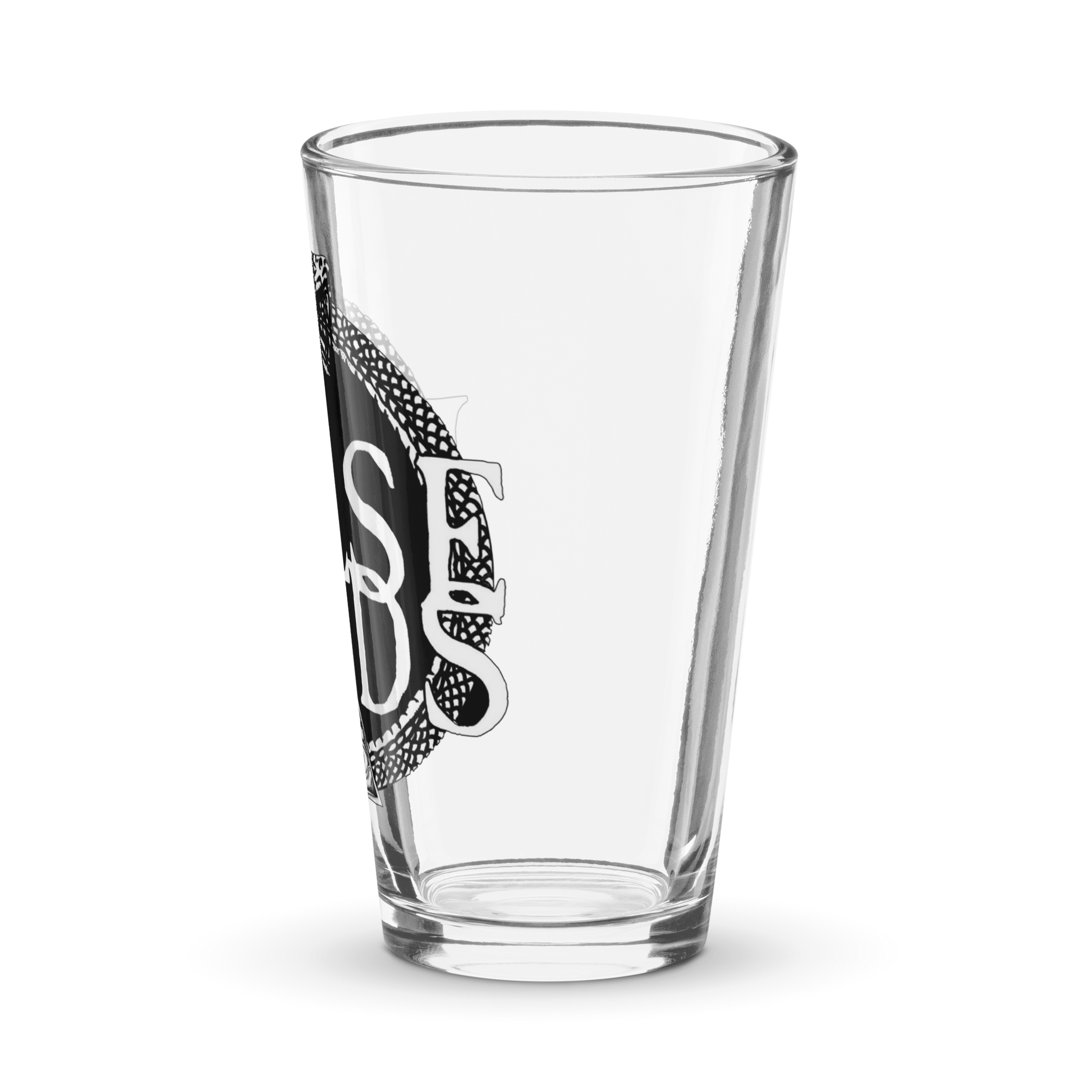 False Gods "Snake Logo" Pint Glass