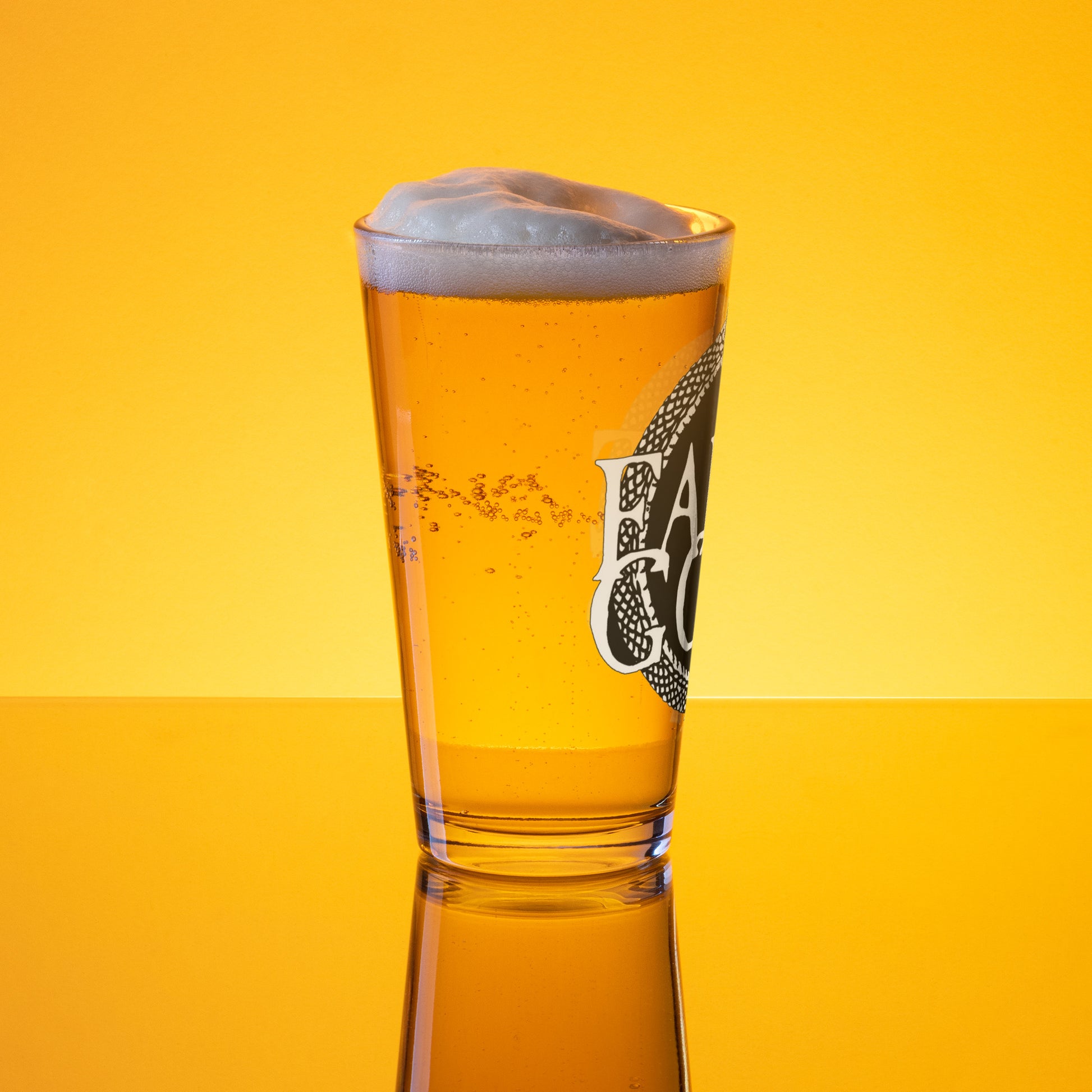 False Gods "Snake Logo" Pint Glass