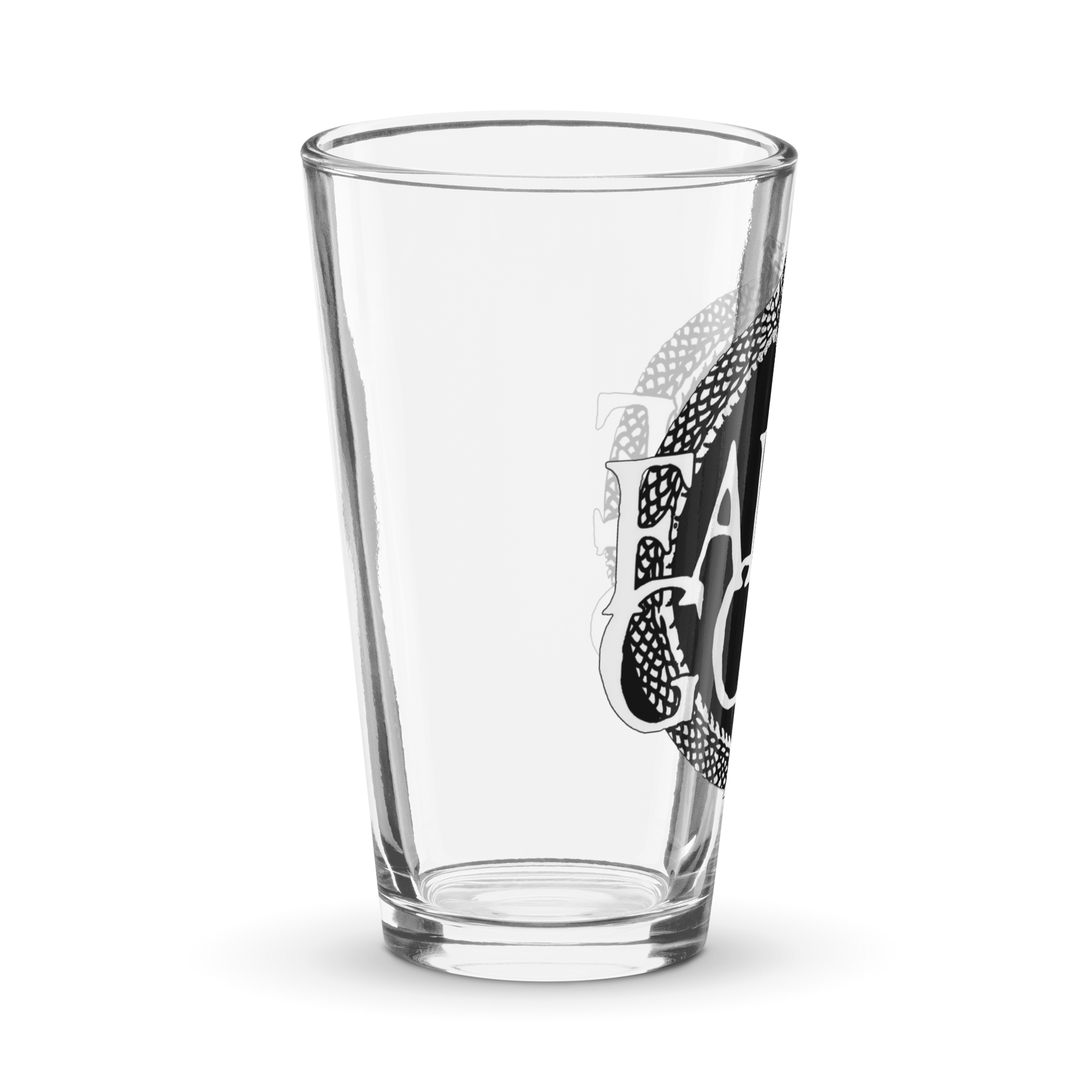 False Gods "Snake Logo" Pint Glass