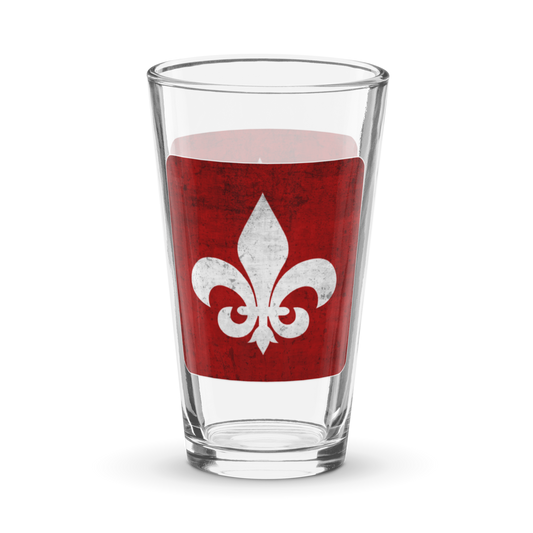 Mainstay Entertainment "Fleur de Lis" Pint Glass