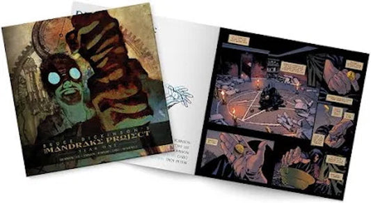 BRUCE DICKINSON 'THE MANDRAKE PROJECT: YEAR ONE' GRAPHIC NOVEL (Limited Edition Cover – Only 500 made) Revolver Magazine
