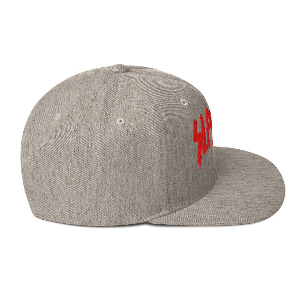 Slayer - Embroidered Logo Snapback Hat HYPER iCONiC.