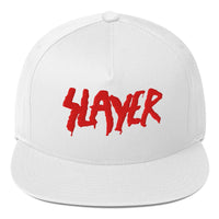 Slayer - Embroidered Logo Snapback Hat HYPER iCONiC.