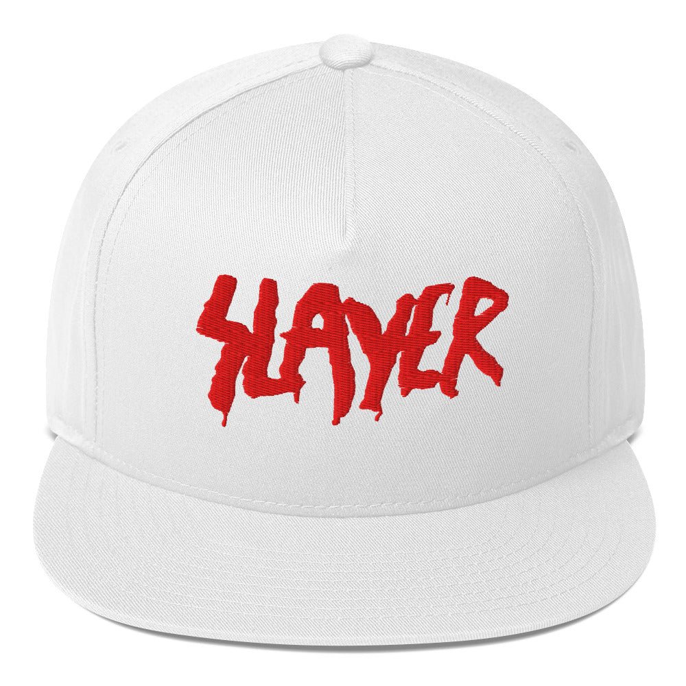 Slayer - Embroidered Logo Snapback Hat HYPER iCONiC.