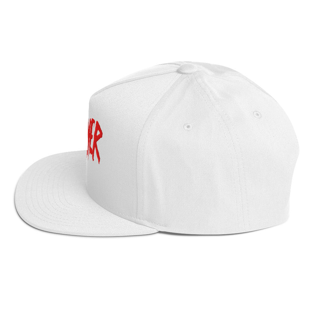 Slayer - Embroidered Logo Snapback Hat HYPER iCONiC.