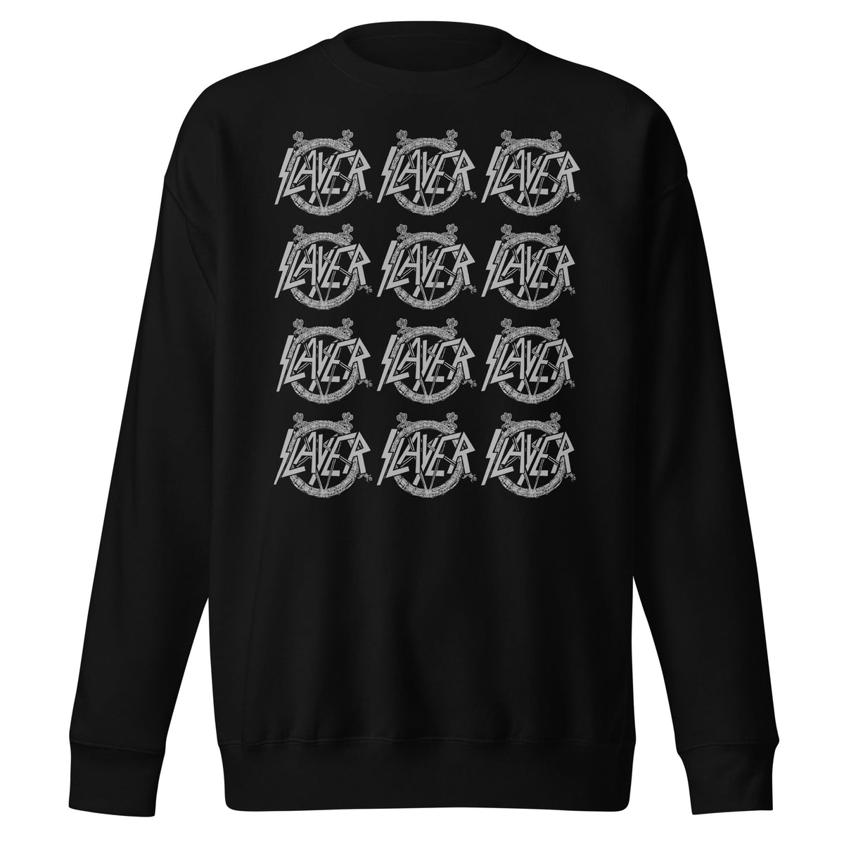 Slayer - Repeat Logo Sweatshirt HYPER iCONiC.