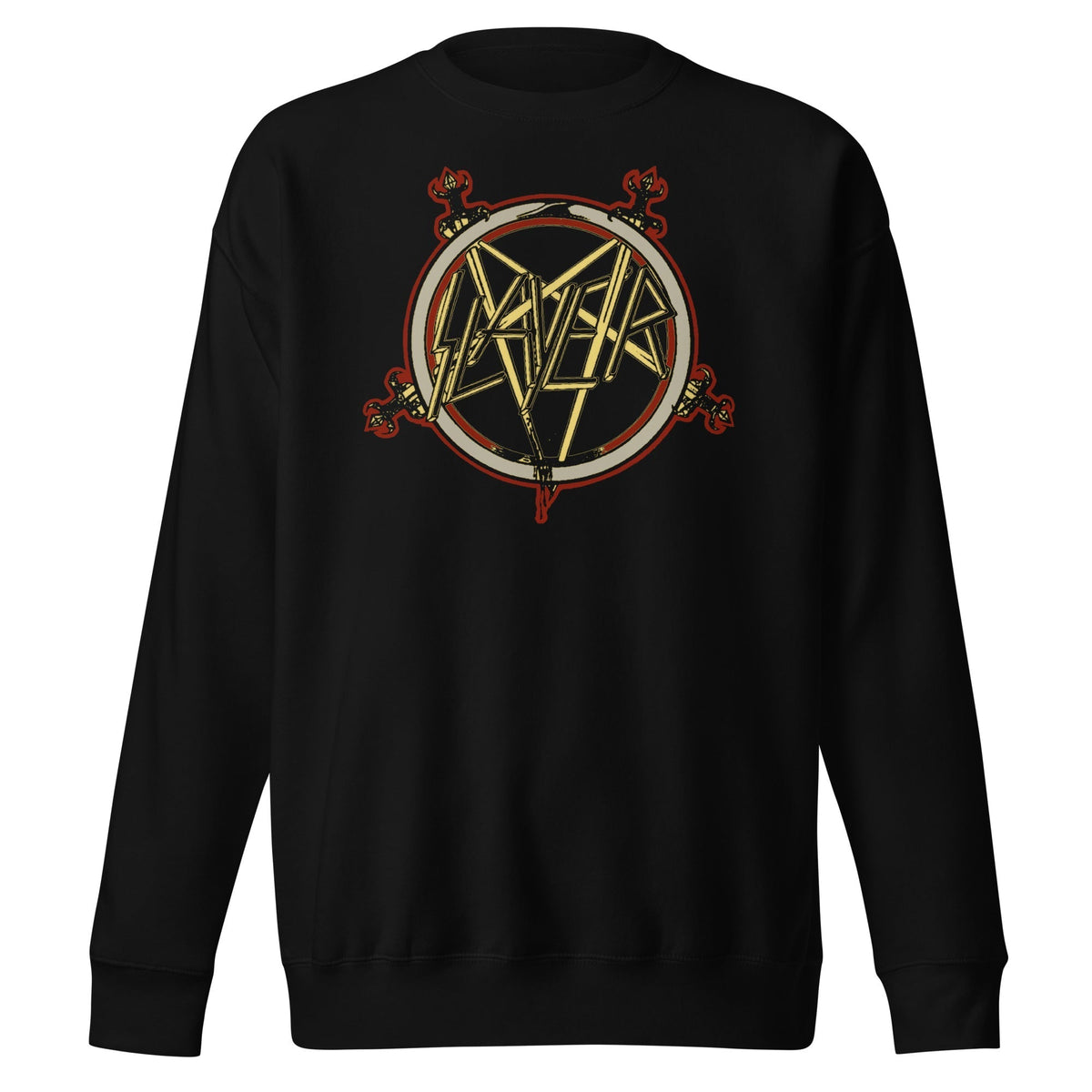 Slayer - Pentagram Logo Sweatshirt HYPER iCONiC.