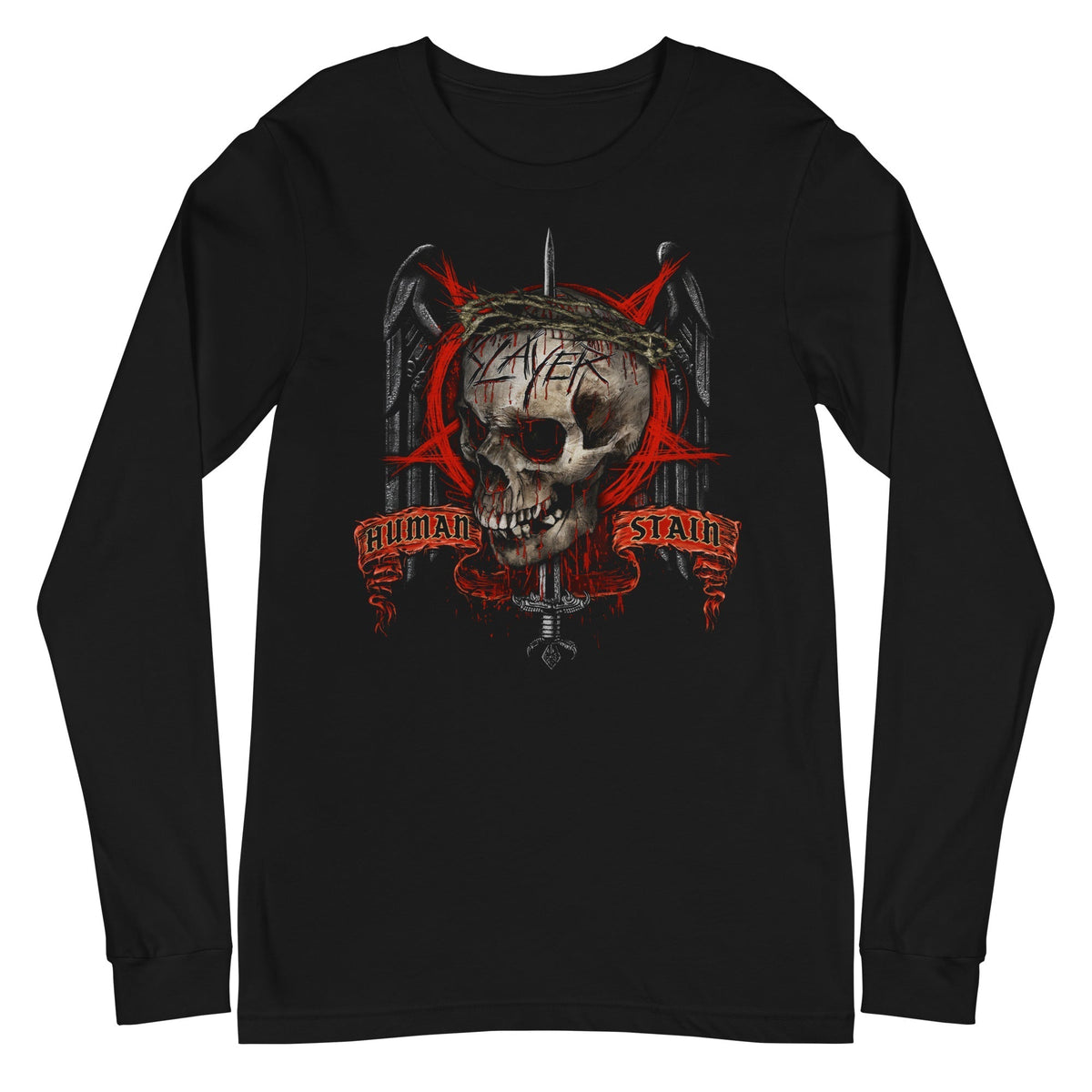 Slayer - Human Stain Long Sleeve T-Shirt HYPER iCONiC.
