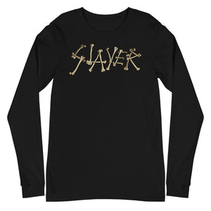 Slayer "Bone Logo" Long Sleeve Shirt HYPER iCONiC.
