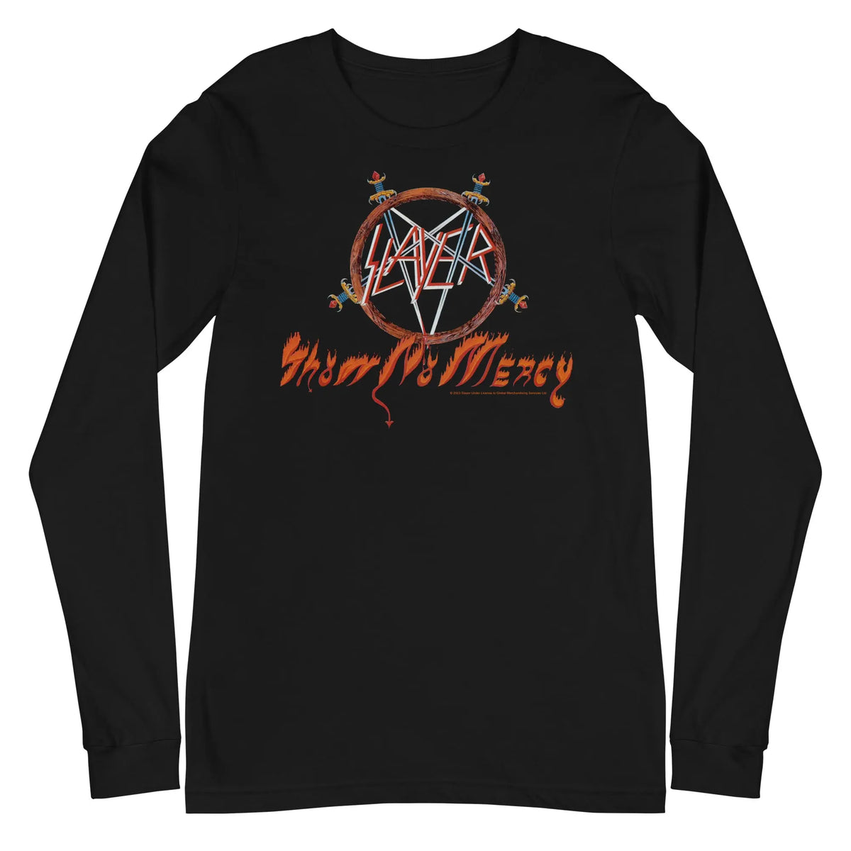 Slayer - Show No Mercy Long Sleeve T-Shirt HYPER iCONiC.
