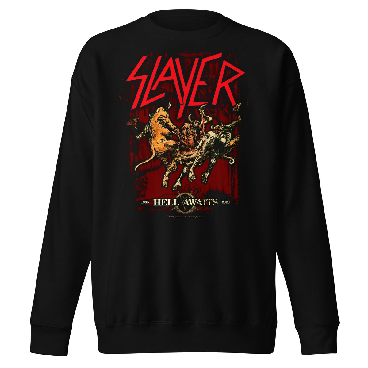 Slayer - Hell Awaits Sweatshirt HYPER iCONiC.