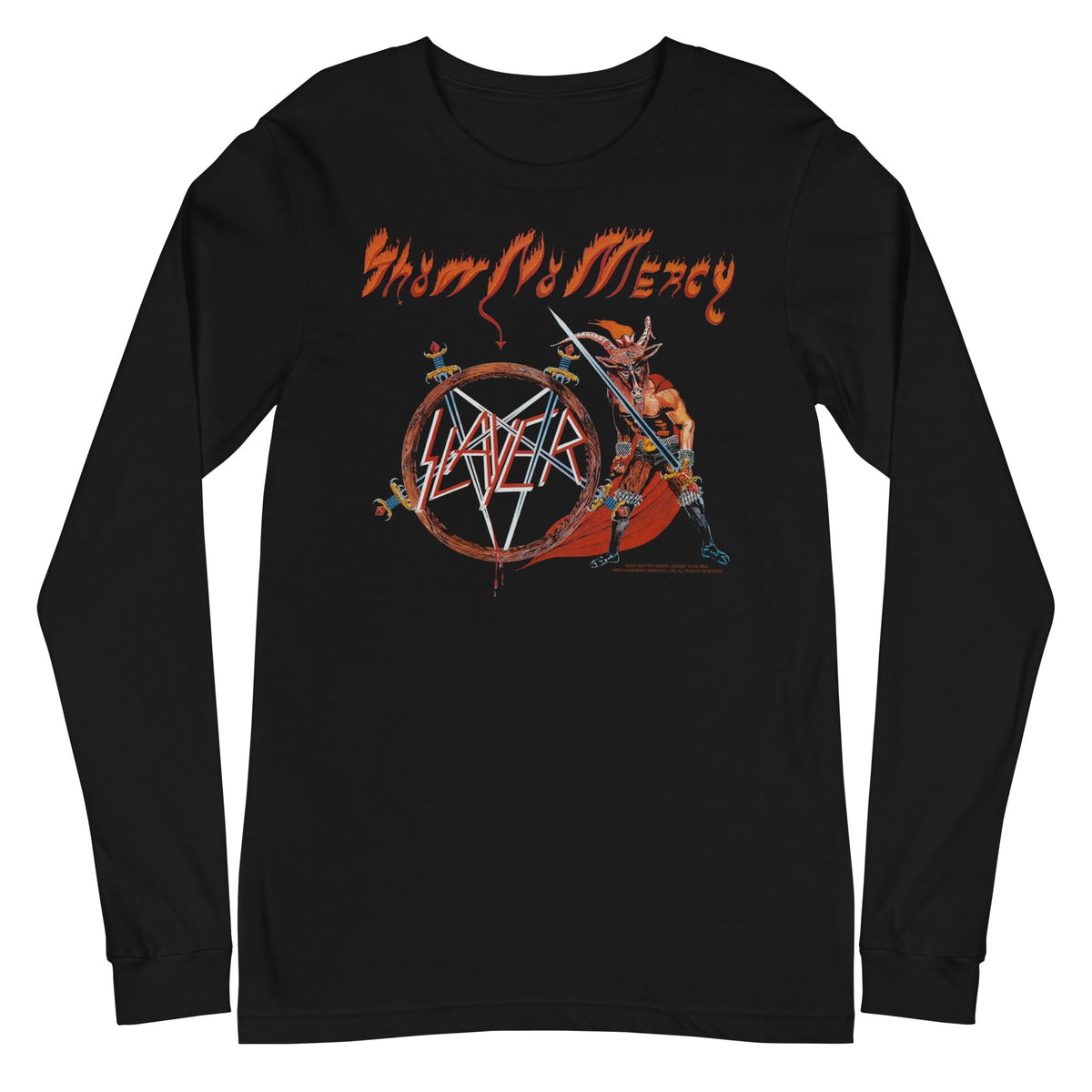 Slayer - Mercy Sword Long Sleeve T-Shirt HYPER iCONiC.