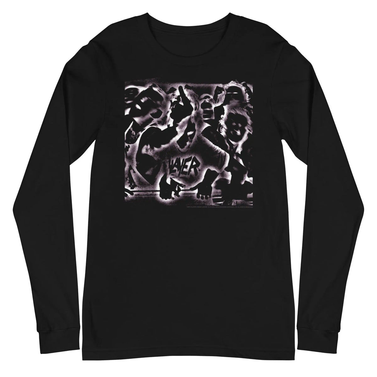 Slayer - Abstract Logo Long Sleeve T-Shirt HYPER iCONiC.
