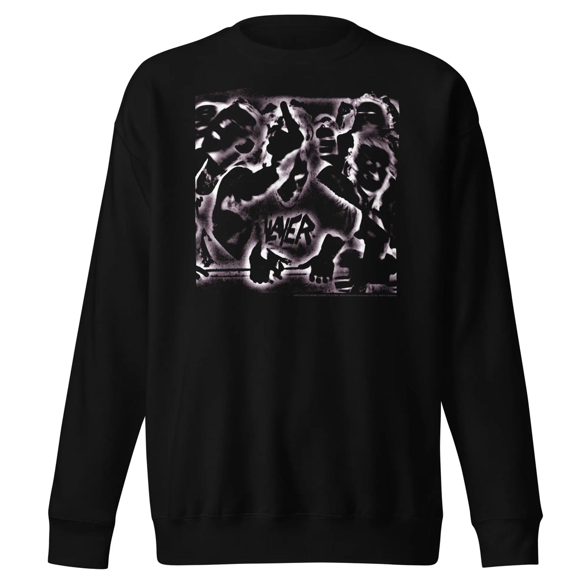 Slayer - Abstract Logo Sweatshirt HYPER iCONiC.