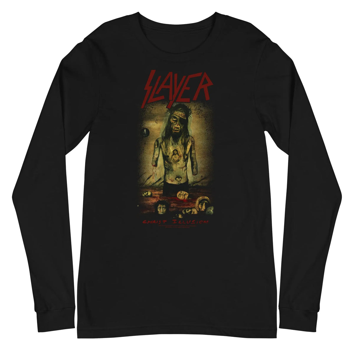 Slayer - Christ Illusion Long Sleeve T-Shirt HYPER iCONiC.