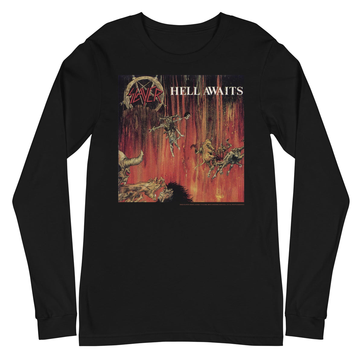 Slayer - Hell Long Sleeve T-Shirt HYPER iCONiC.