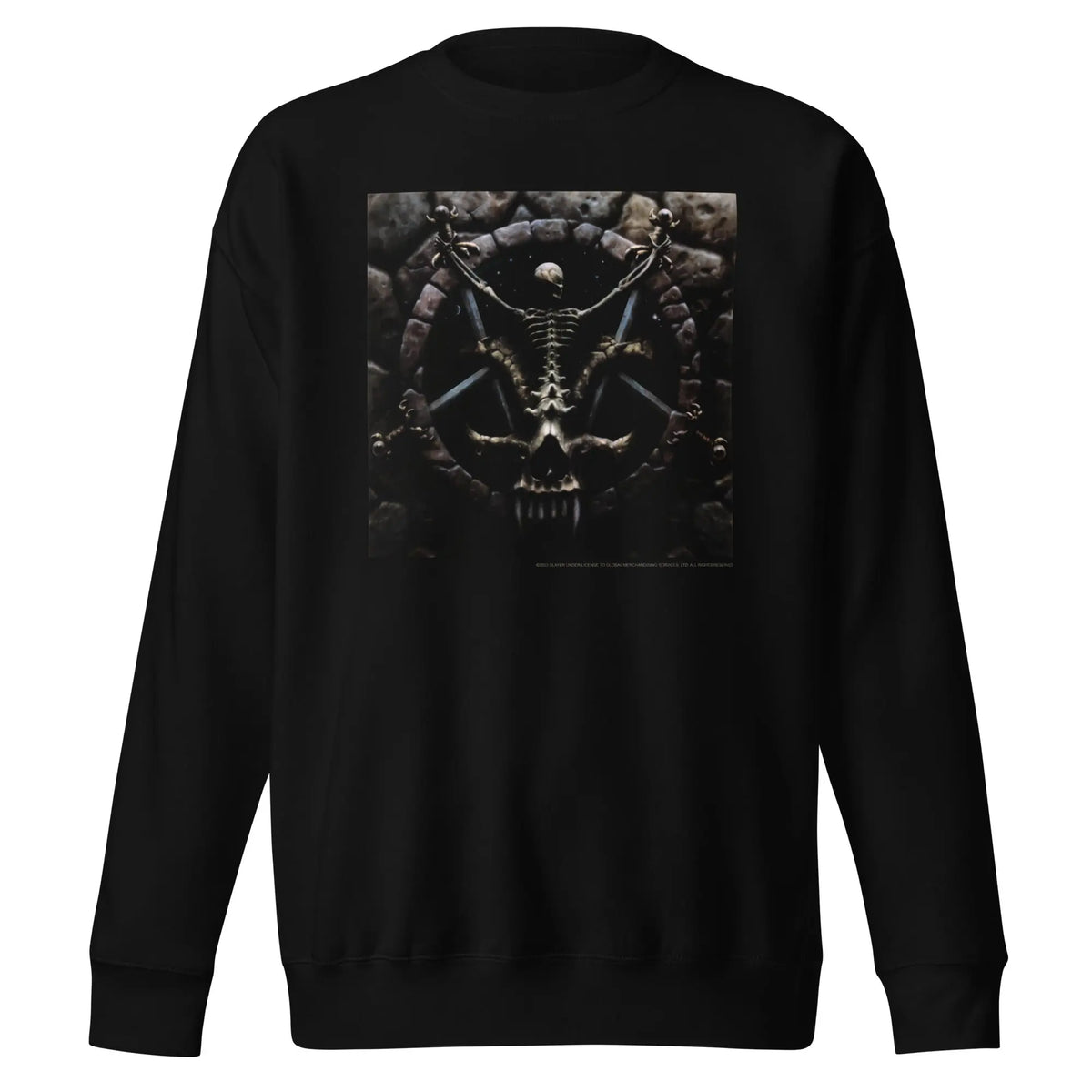 Slayer - Skeleton Pentagram Sweatshirt HYPER iCONiC.