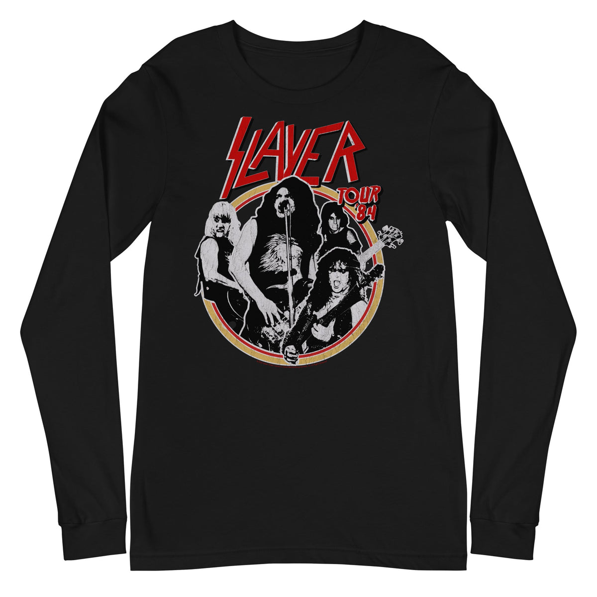 Slayer - Tour '84 Long Sleeve T-Shirt HYPER iCONiC.