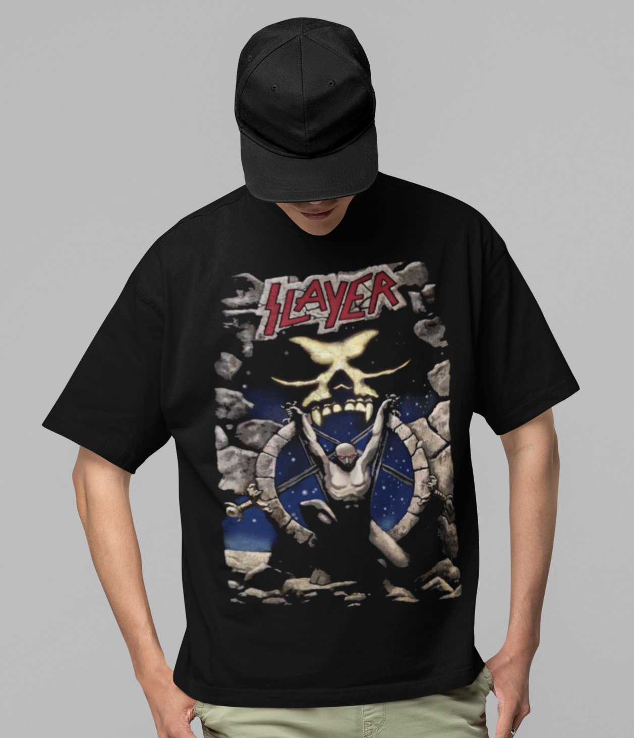 Slayer "Bow Down" Jumbo Print Shirt