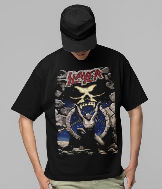 Slayer "Bow Down" Jumbo Print Shirt