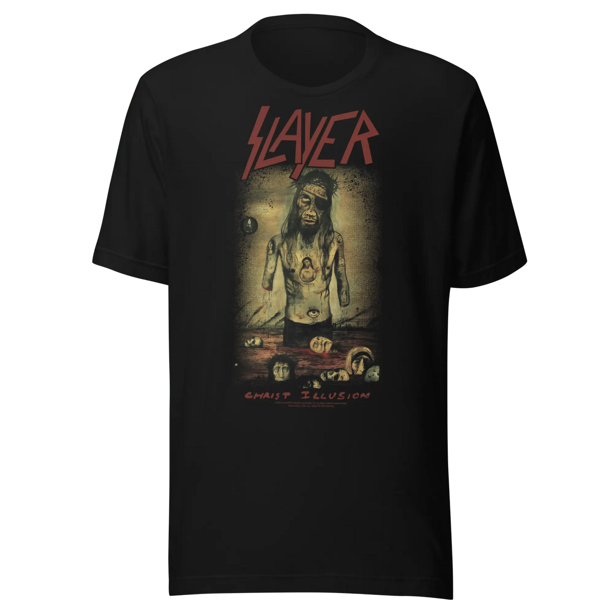 Slayer - Christ Illusion Jumbo Print T-Shirt HYPER iCONiC.
