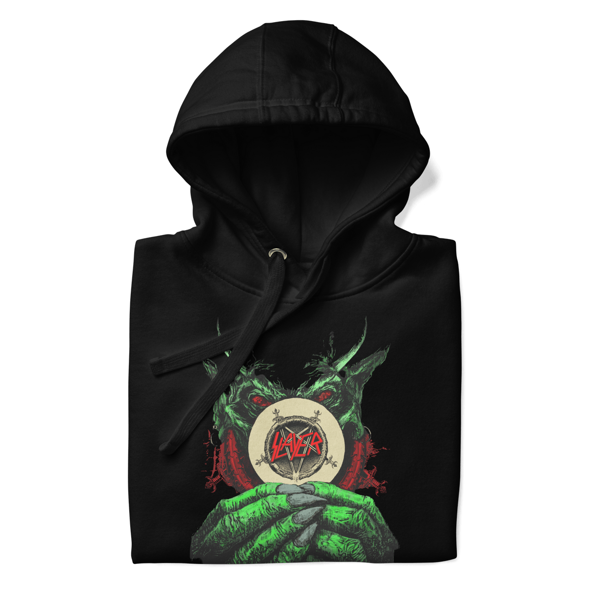 Slayer - Demon Hands Vintage Hoodie HYPER iCONiC.