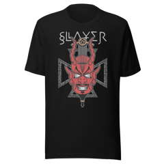 Slayer - Devil's Horns Vintage Jumbo Print T-Shirt