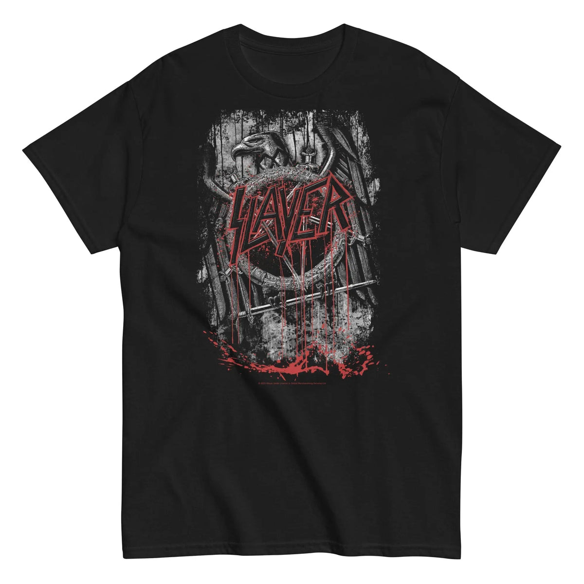 Slayer - Eagle Logo T-Shirt HYPER iCONiC.