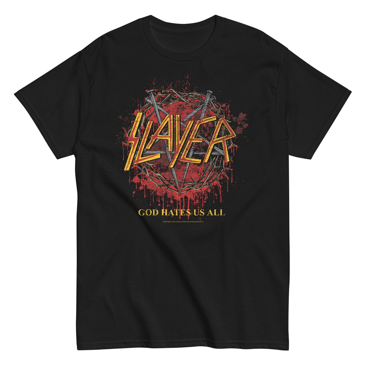Slayer - God Hates Us All T-Shirt HYPER iCONiC.