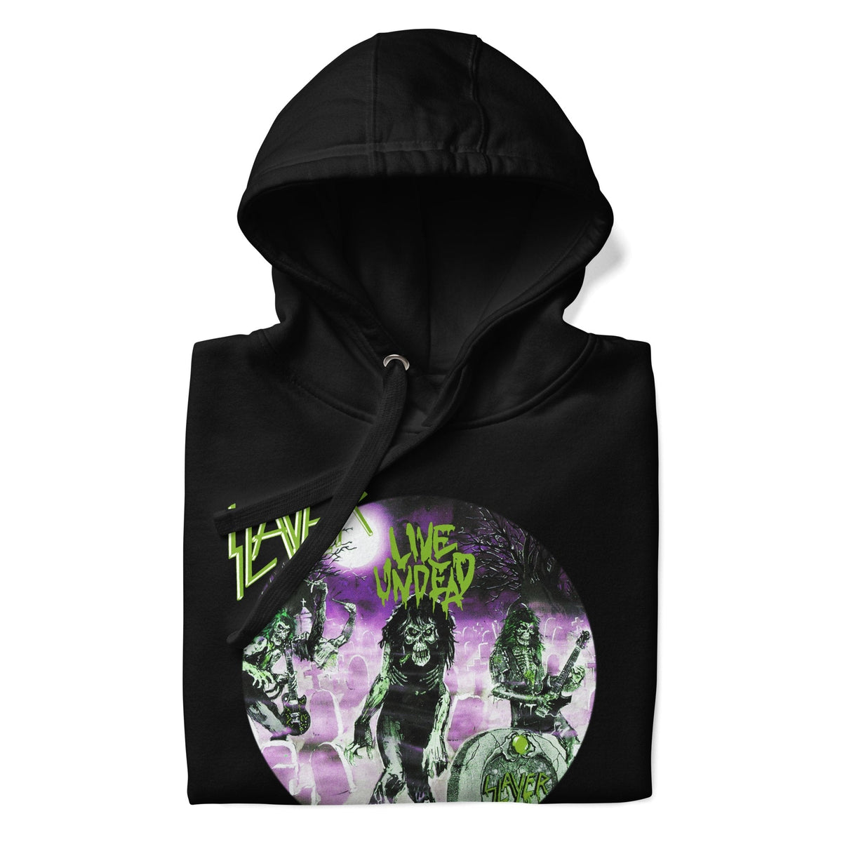 Slayer - Green Undead Classic Hoodie HYPER iCONiC.
