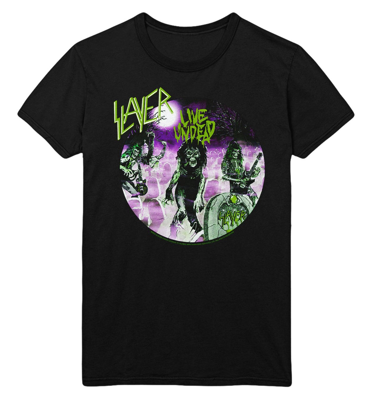 Slayer - Green Undead T-Shirt HYPER iCONiC.