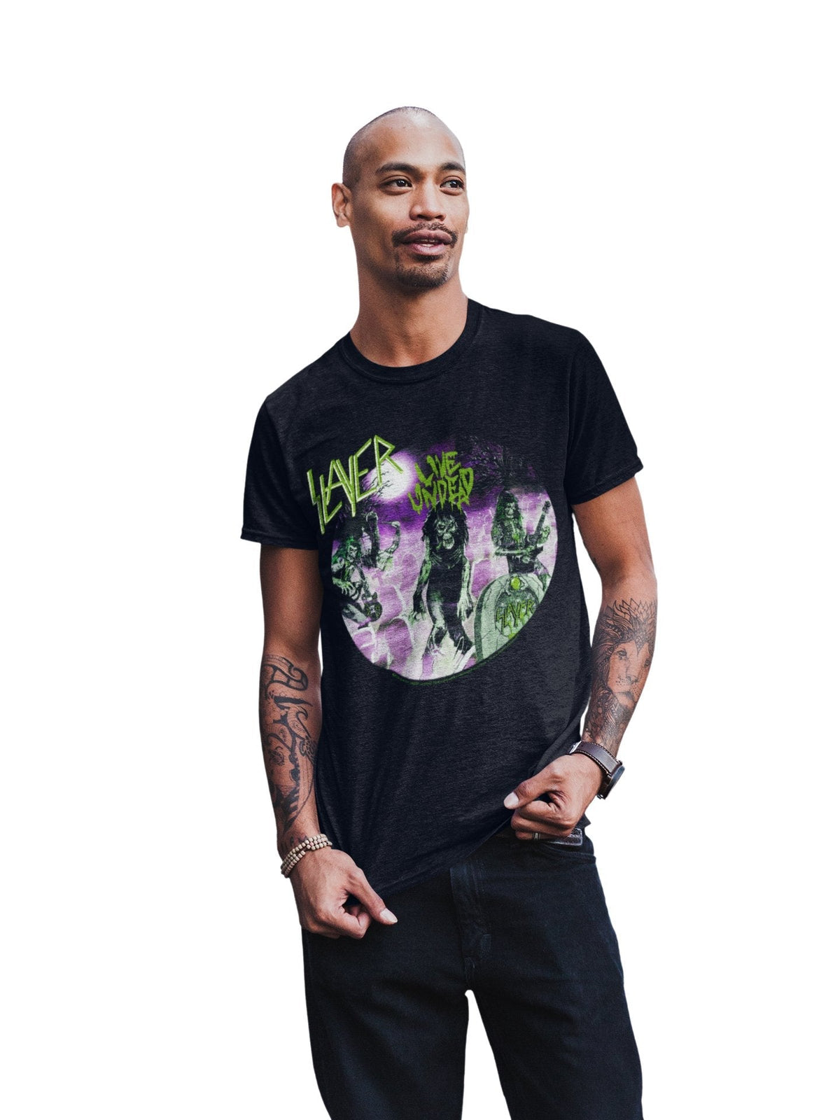 Slayer - Green Undead T-Shirt HYPER iCONiC.