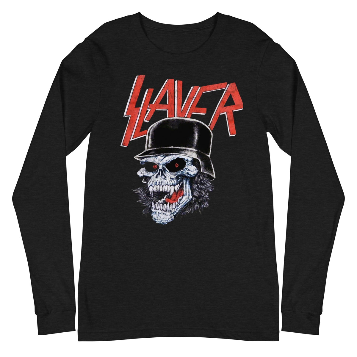 Slayer - Helmet Skull Long Sleeve T-Shirt HYPER iCONiC.