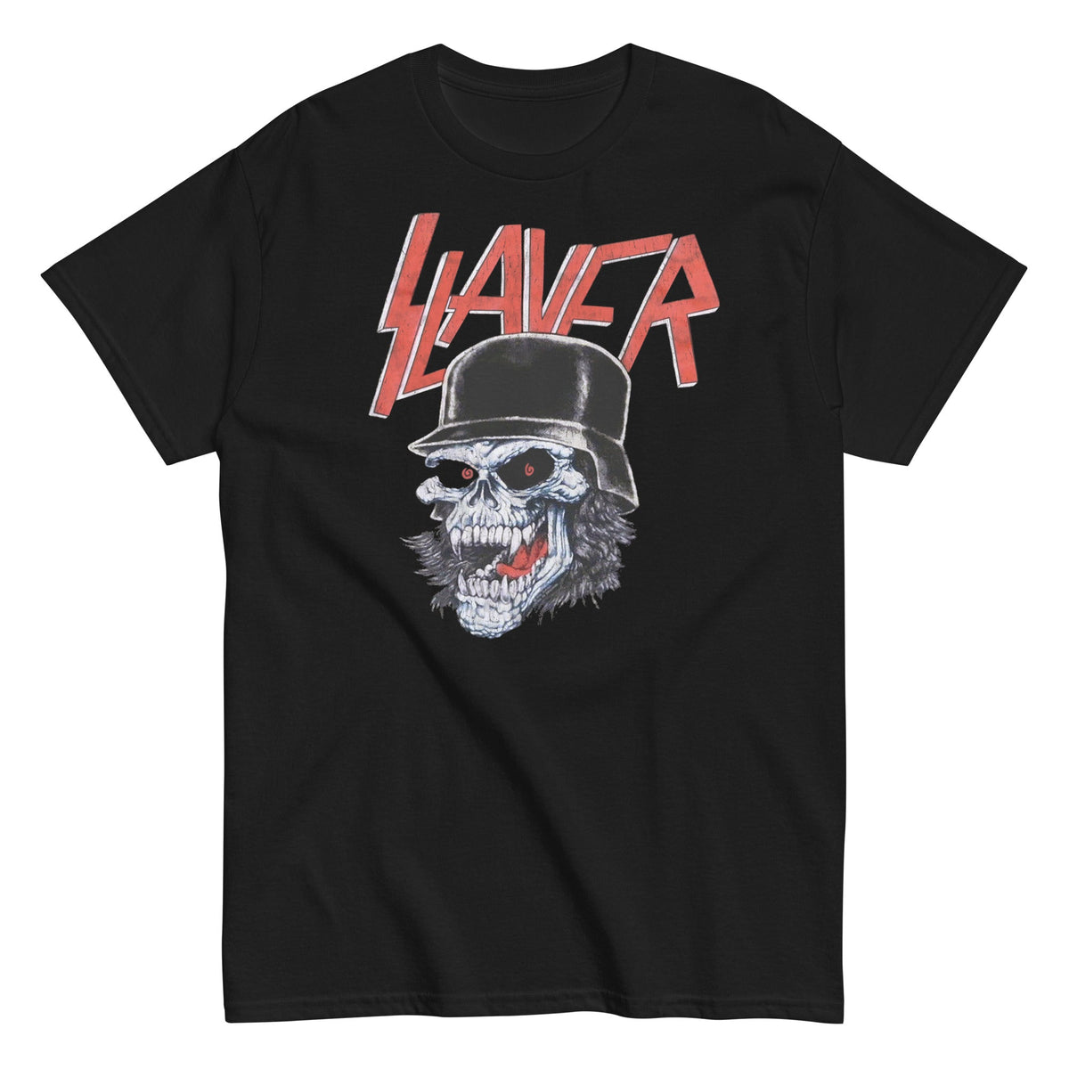 Slayer - Helmet Skull T-Shirt HYPER iCONiC.