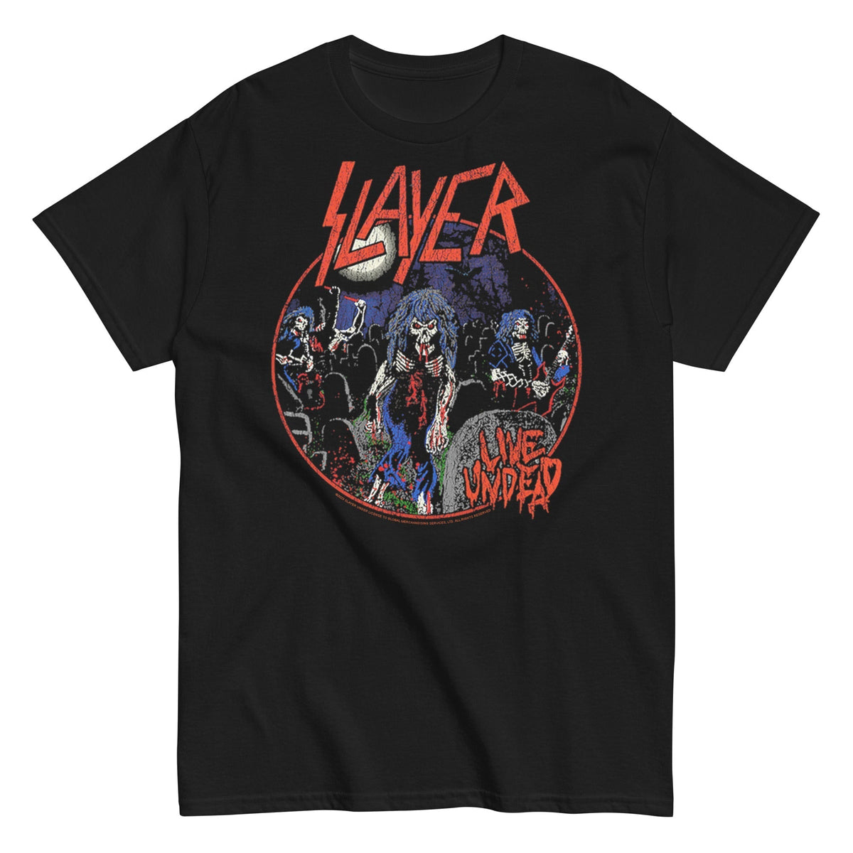 Slayer - Live Undead T-Shirt HYPER iCONiC.