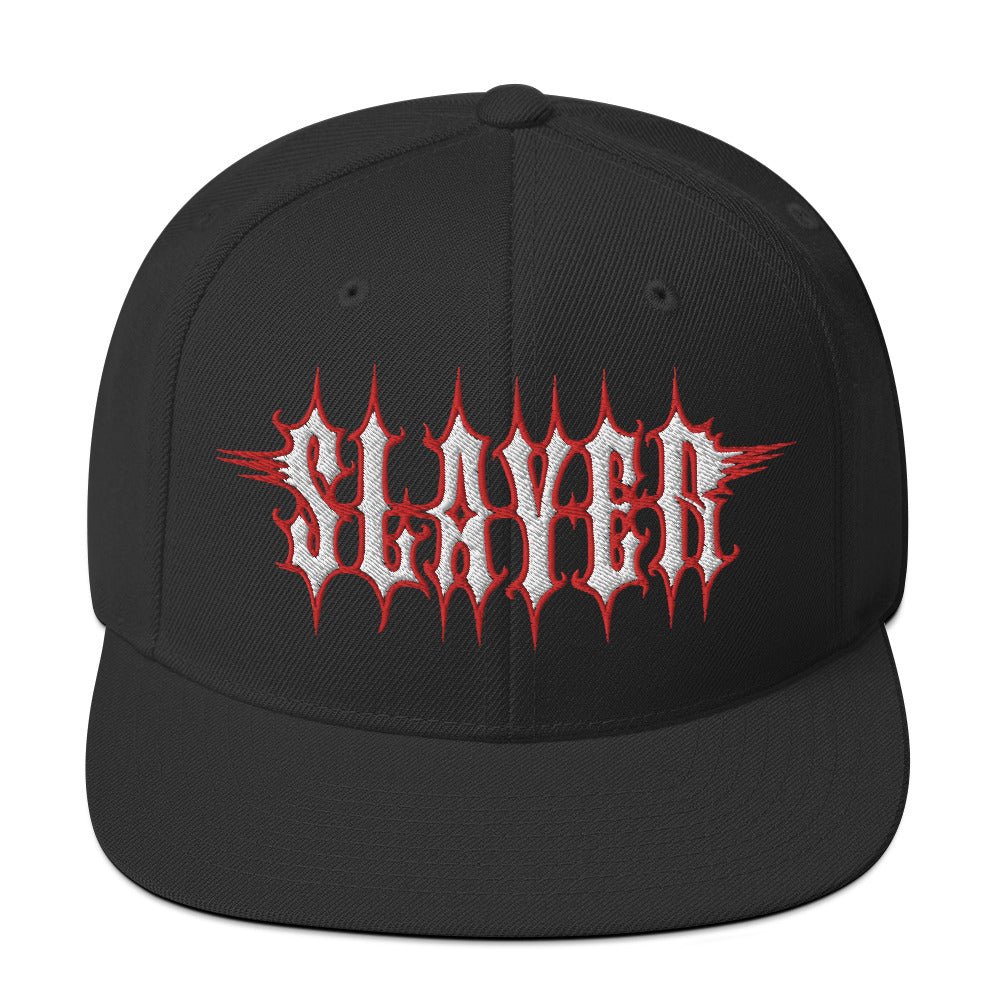 Slayer - Logo Snapback Hat HYPER iCONiC.