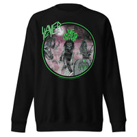 Slayer - Neon Green Undead Jumbo Print Sweatshirt HYPER iCONiC.