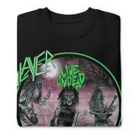 Slayer - Neon Green Undead Jumbo Print Sweatshirt HYPER iCONiC.