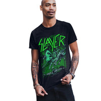 Slayer - Neon Hell Awaits T-Shirt HYPER iCONiC.