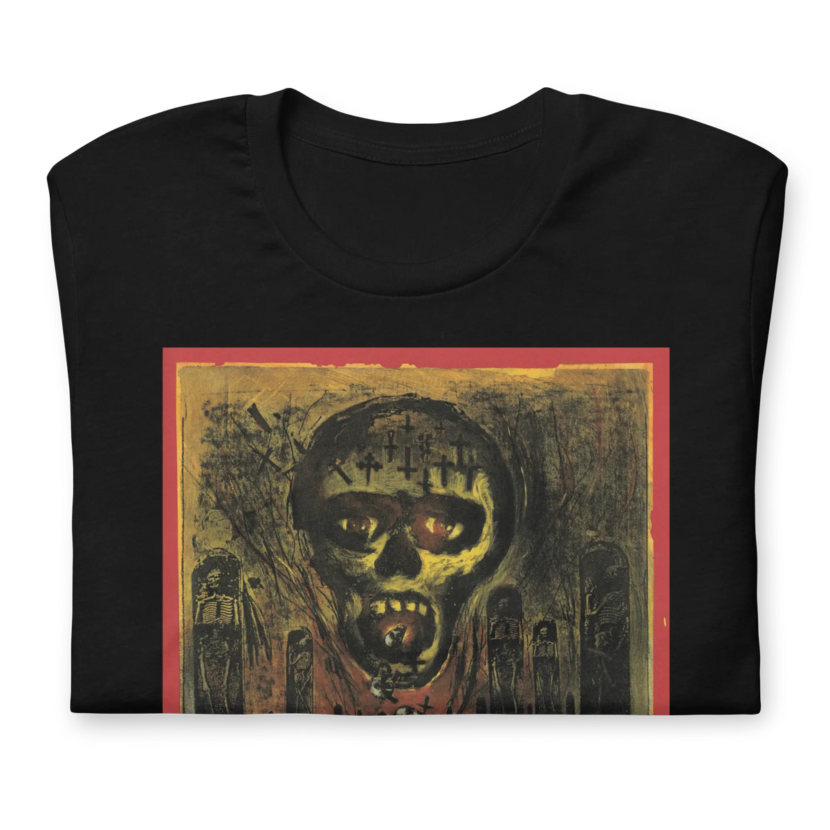 Slayer - Painted Skull T-Shirt HYPER iCONiC.