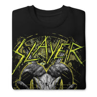 Slayer - Ram Horns Jumbo Print Sweatshirt HYPER iCONiC.