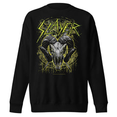 Slayer - Ram Horns Jumbo Print Sweatshirt