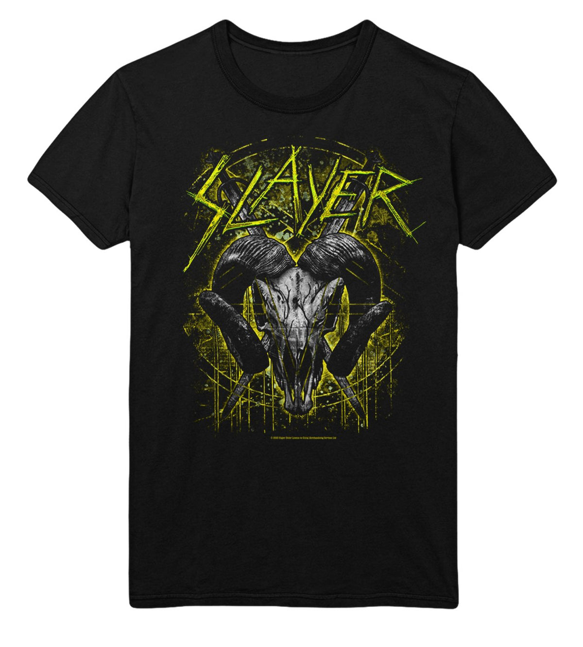 Slayer - Ram Horns T-Shirt HYPER iCONiC.