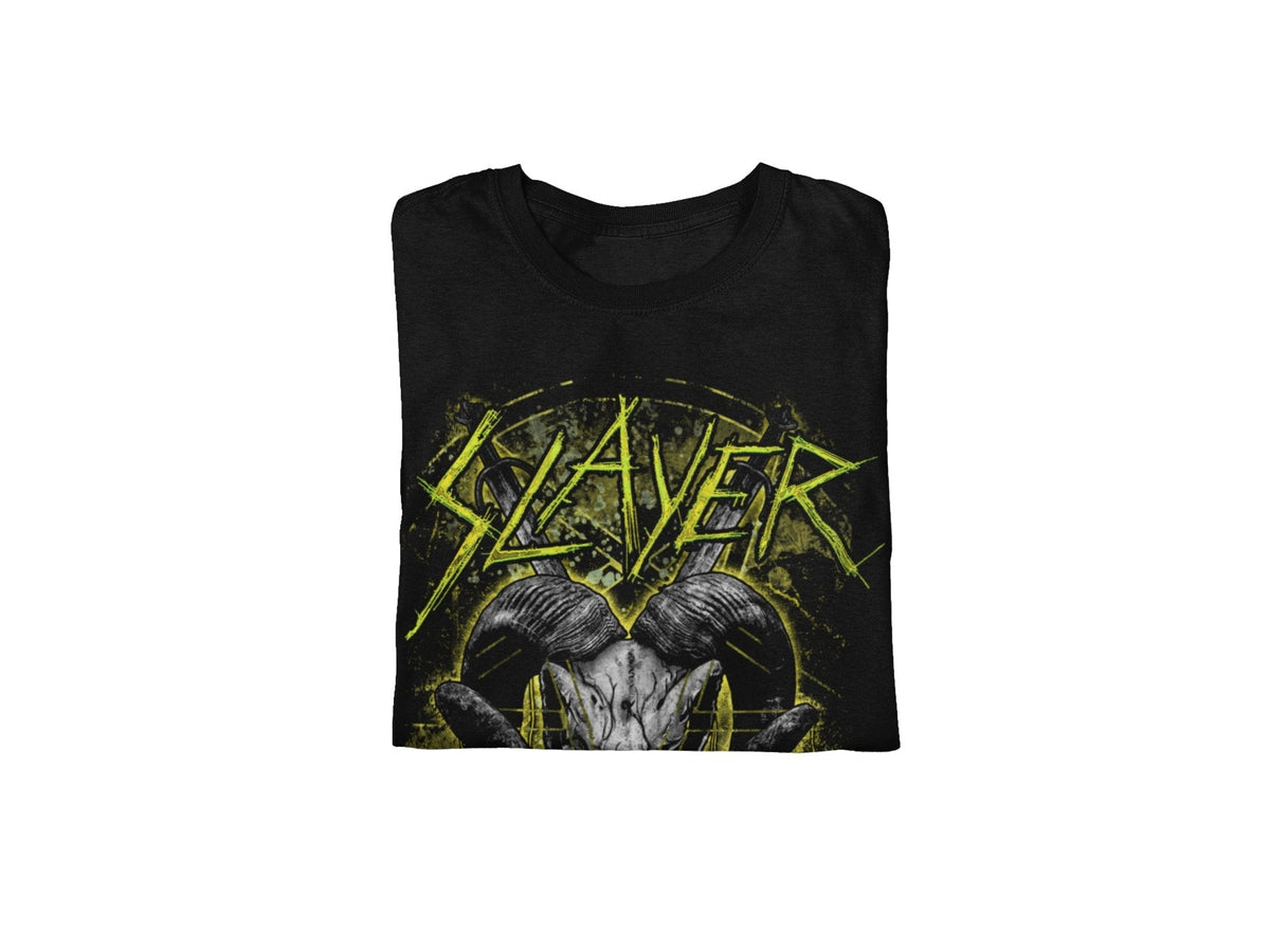 Slayer - Ram Horns T-Shirt HYPER iCONiC.