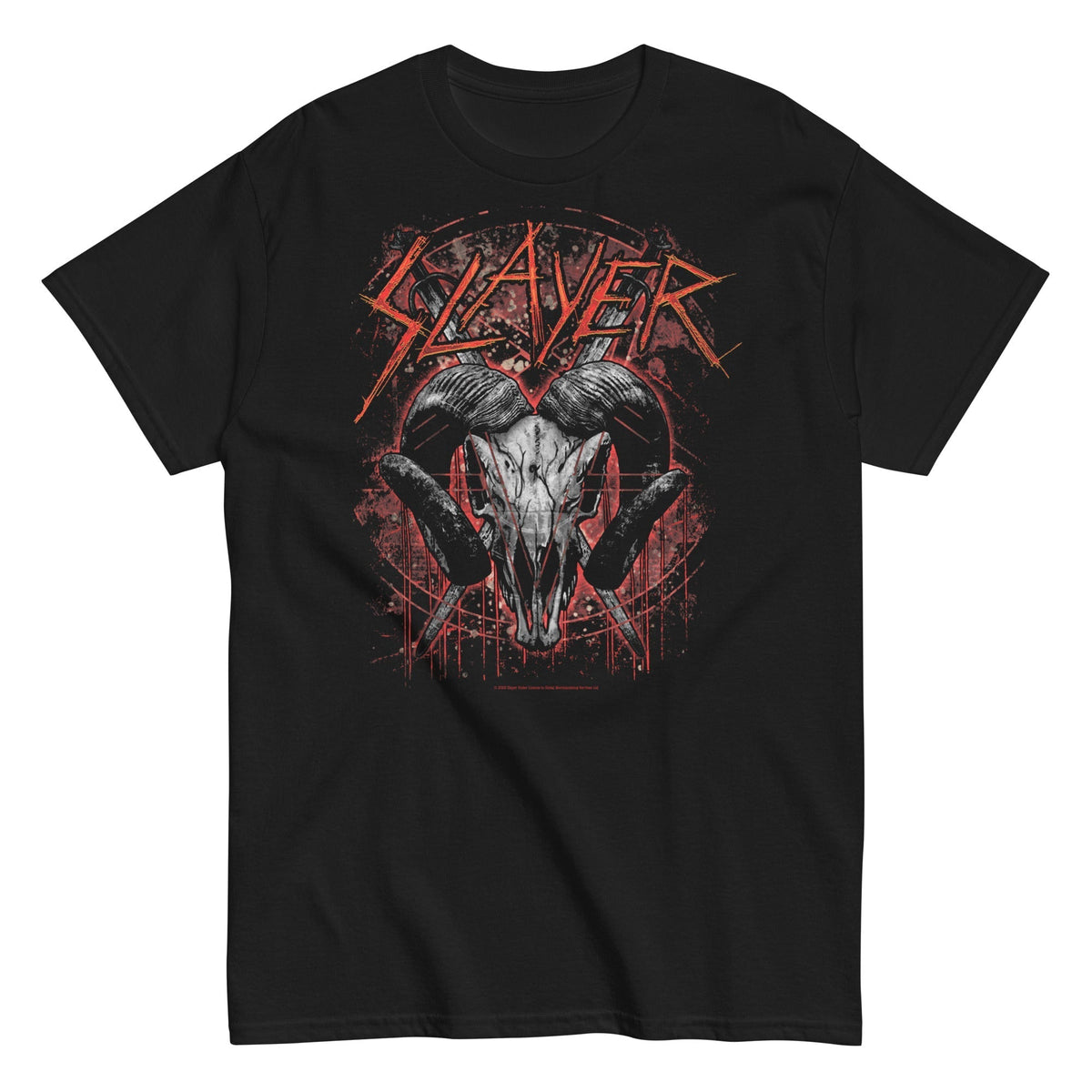Slayer - Ram's Head T-Shirt HYPER iCONiC.