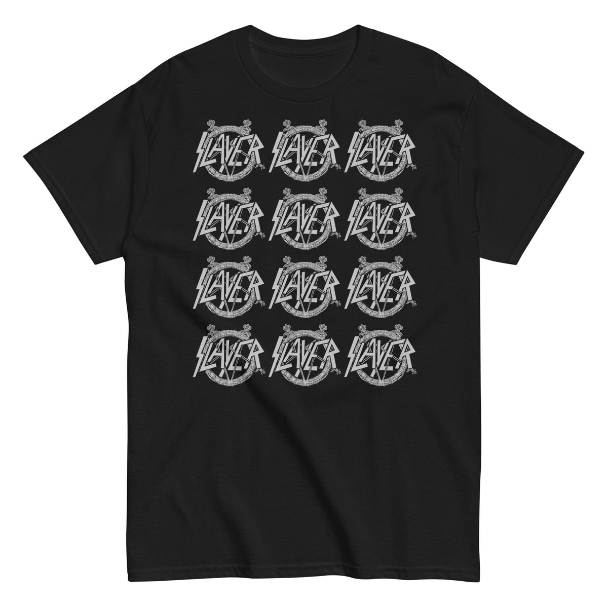 Slayer - Repeat Logo T-Shirt HYPER iCONiC.