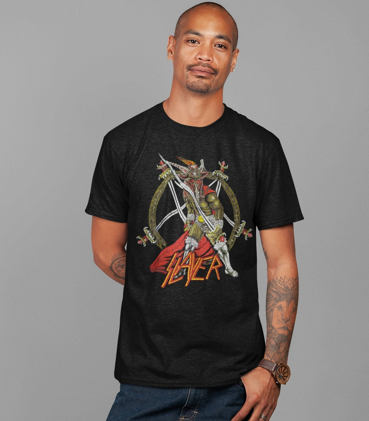 Slayer - Show No Mercy Jumbo Print T-Shirt HYPER iCONiC.